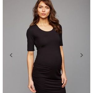 A Pea in the Pod Black Maternity Dress